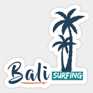 Bali Surfing Sticker